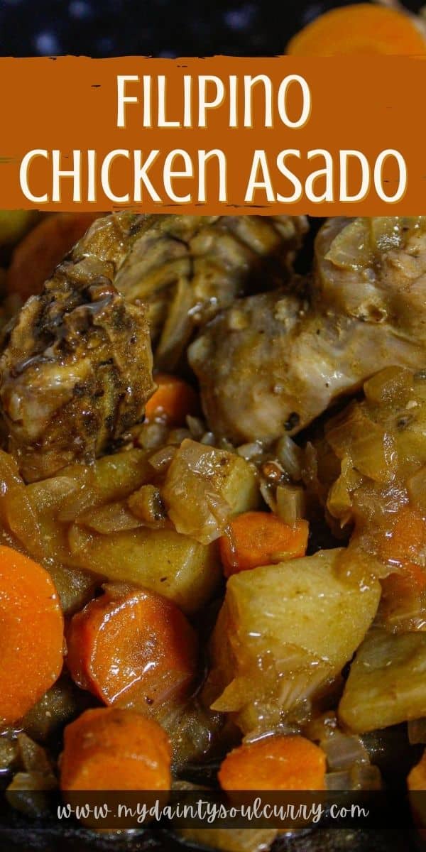 Filipino Chicken Asado My Dainty Soul Curry