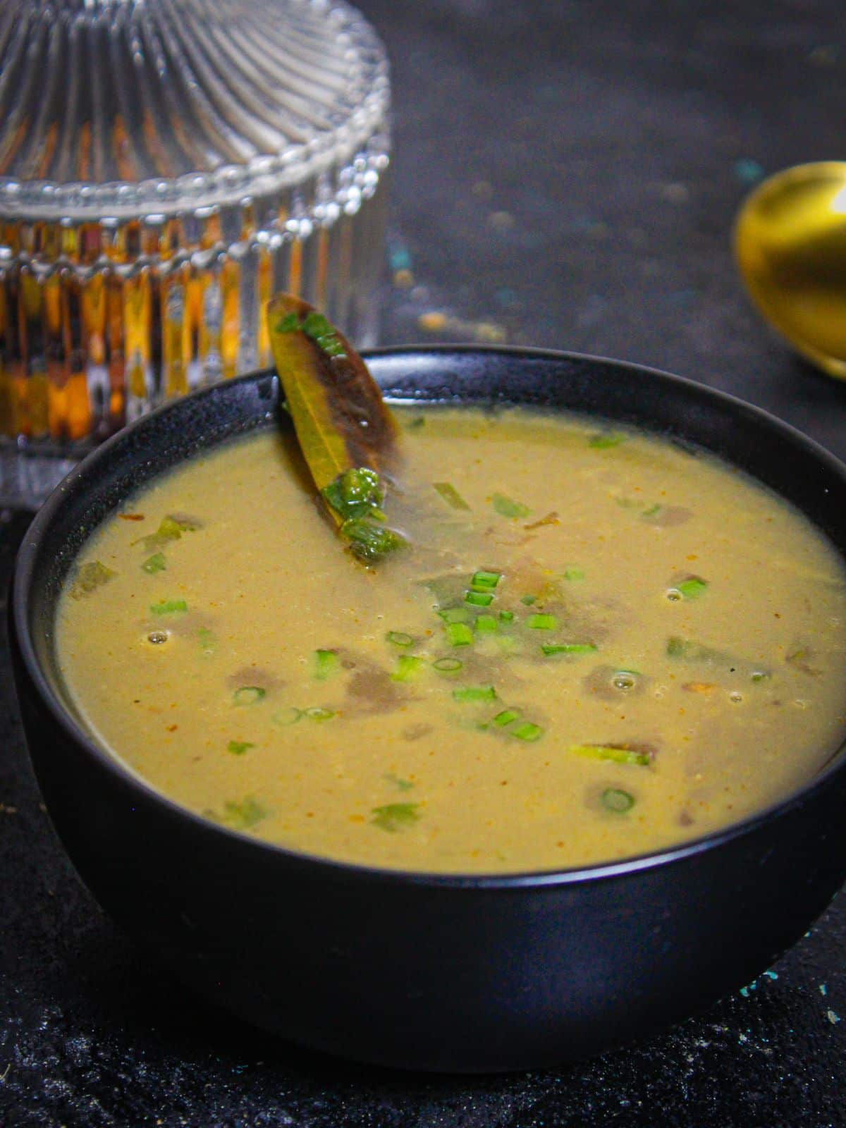 Hot Instant Pot Spring Onion and Coriander Soup