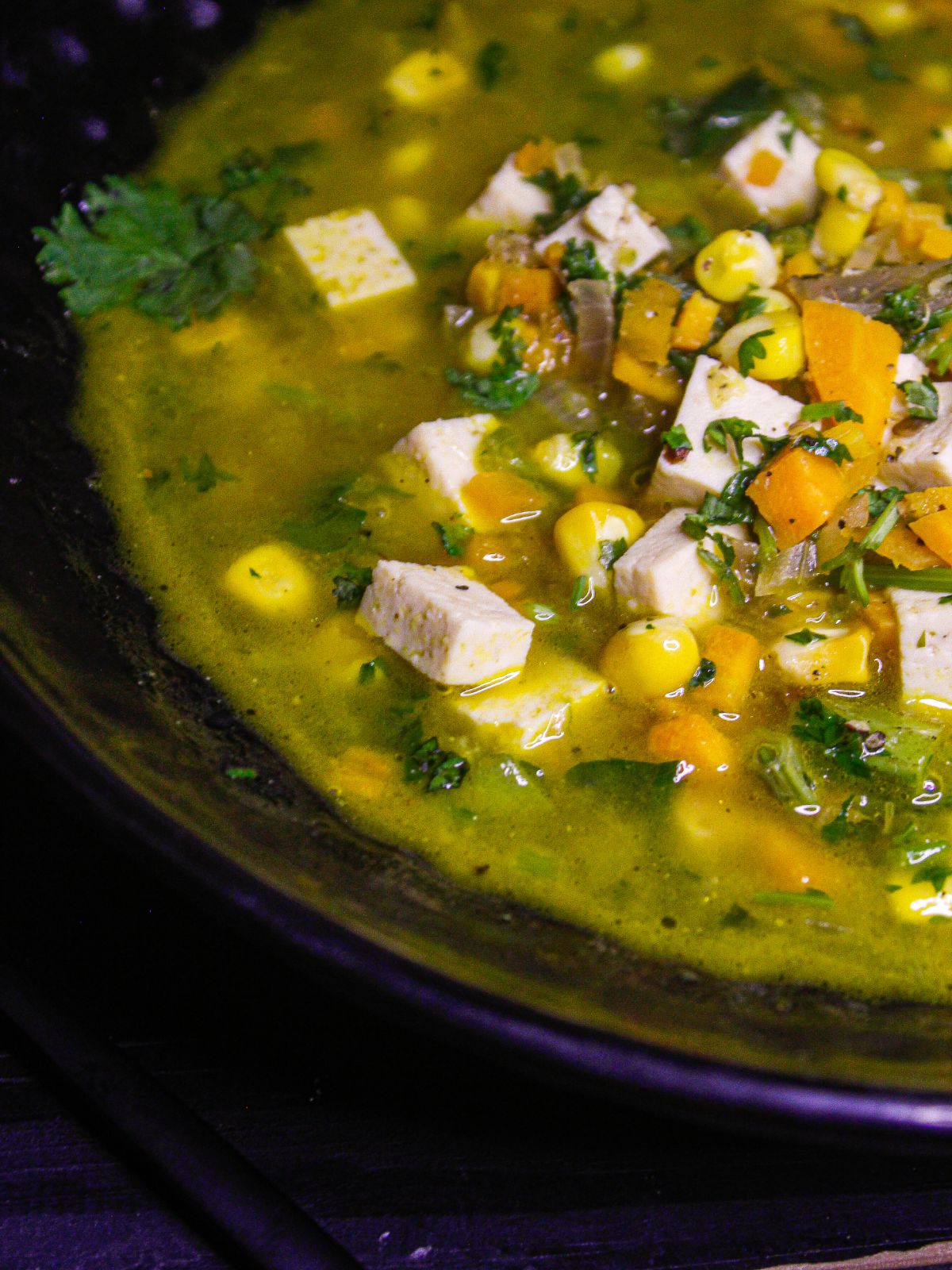 Hot Instant Pot Veggie Loaded Soup