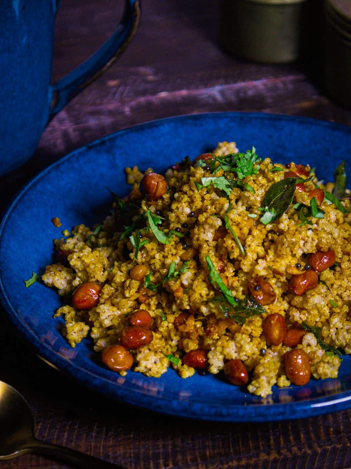 Super healthy Lemony Foxtail Millet Salad