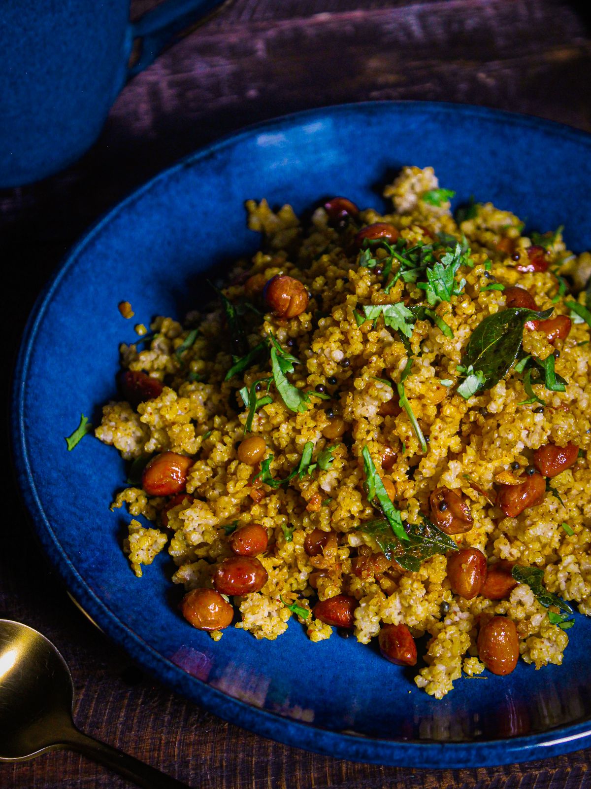 Top View image of Lemony Foxtail Millet Salad