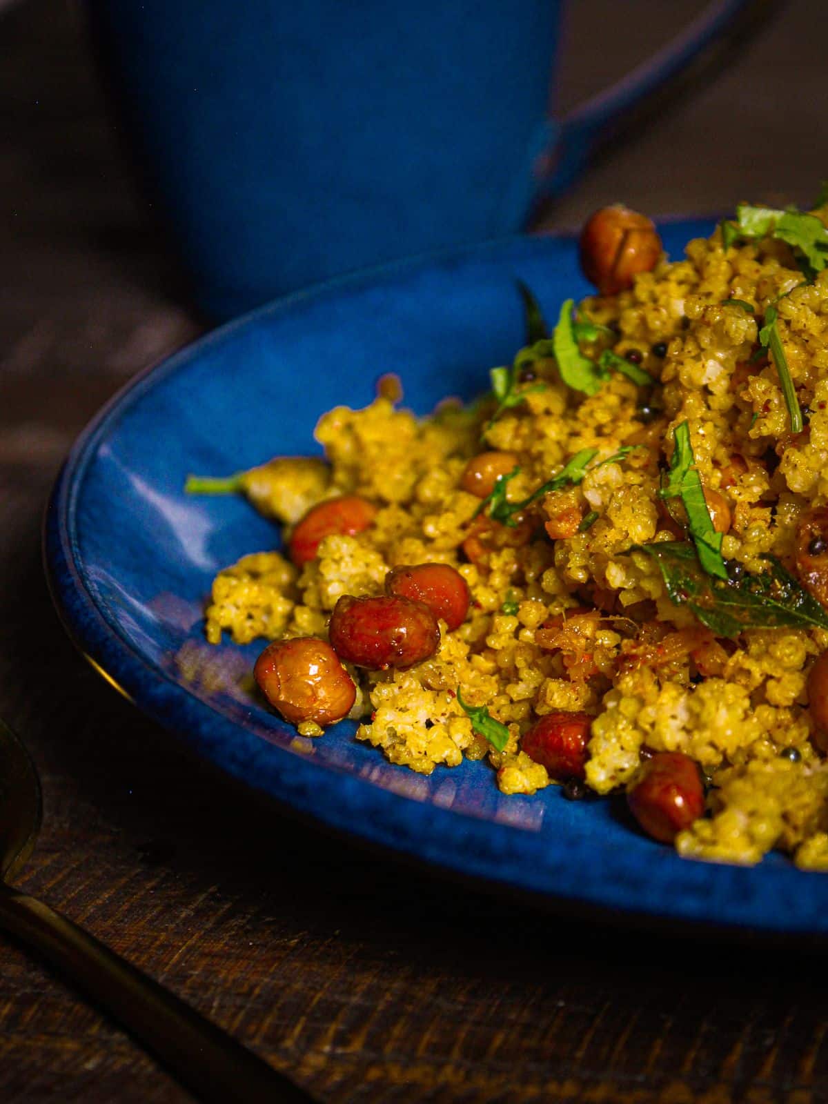 Tasty Lemony Foxtail Millet Salad