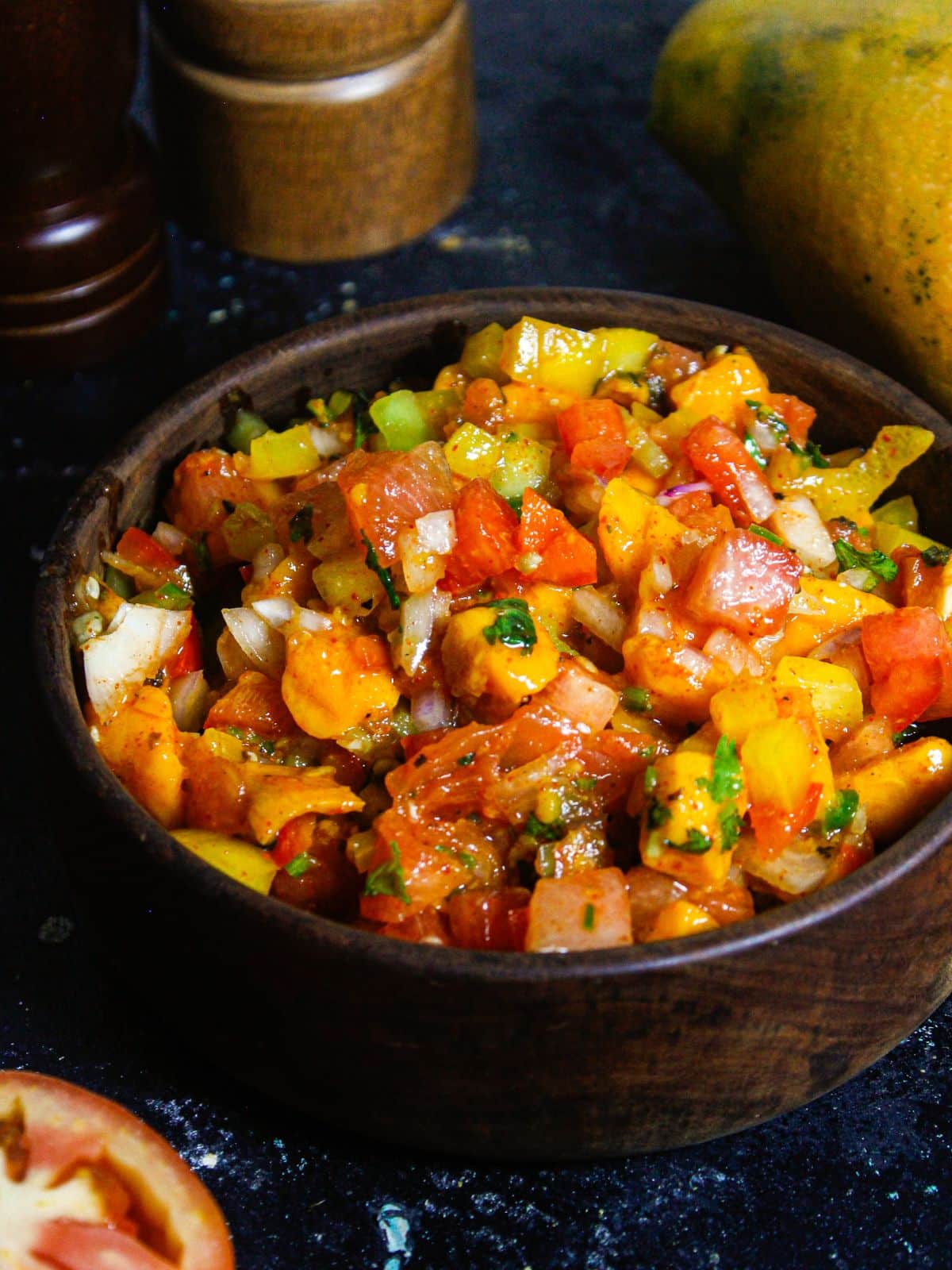 Yummy Mango Watermelon Summer Salsa