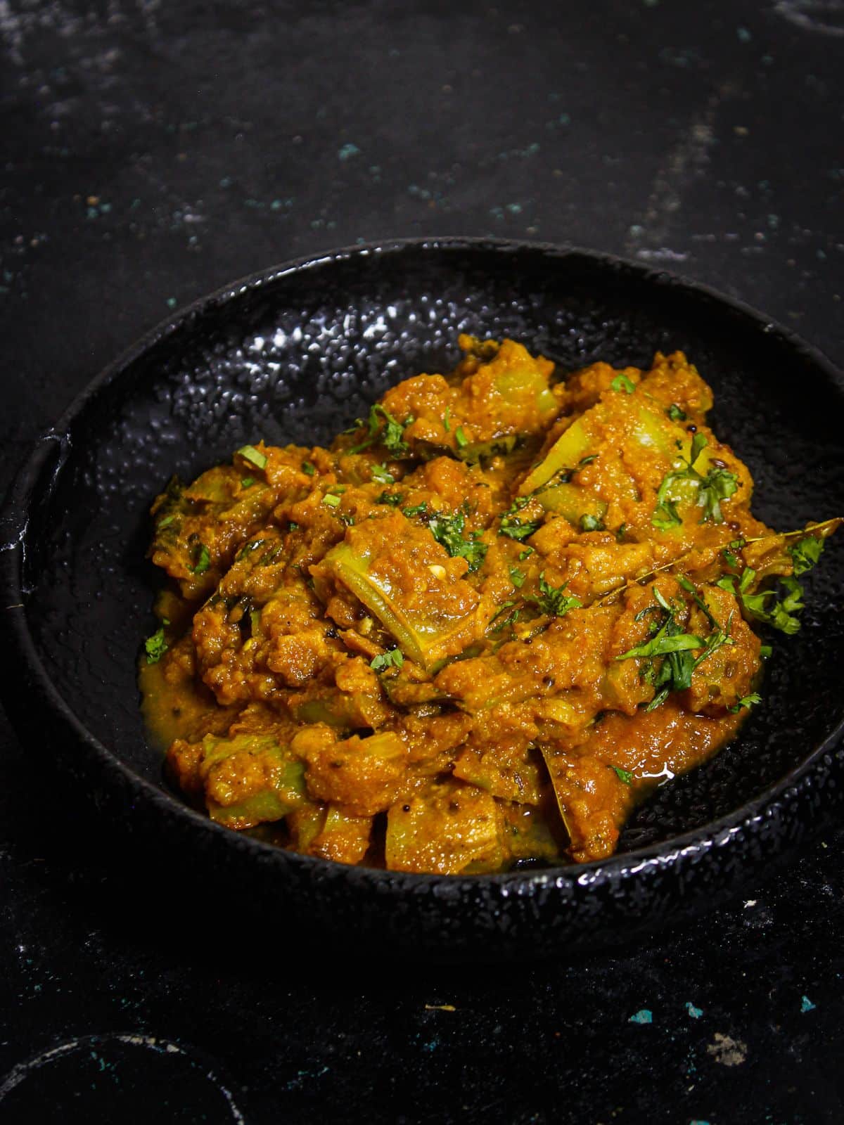 Yummy Mirchi Bhajji Curry