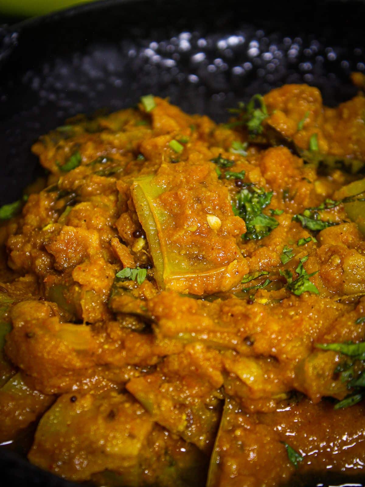 Zoom in image of Mirchi Bhajji Curry