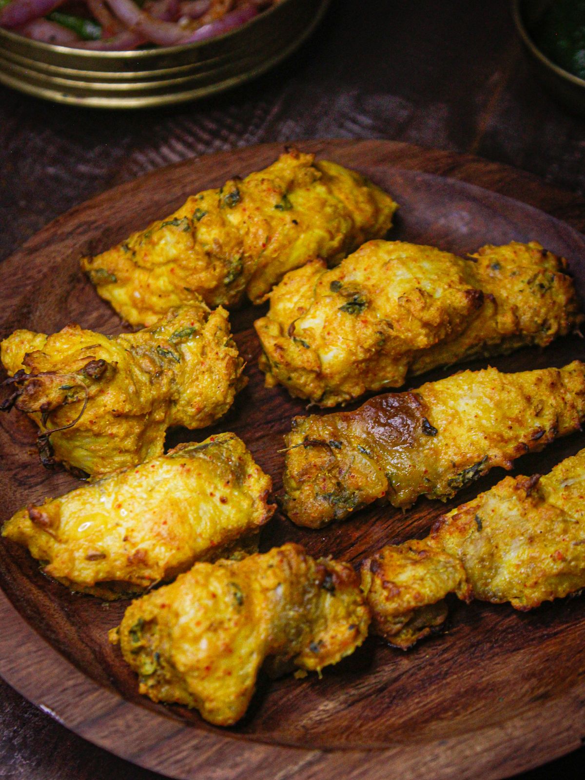 Top view image of Air Fried Amritsari Fish