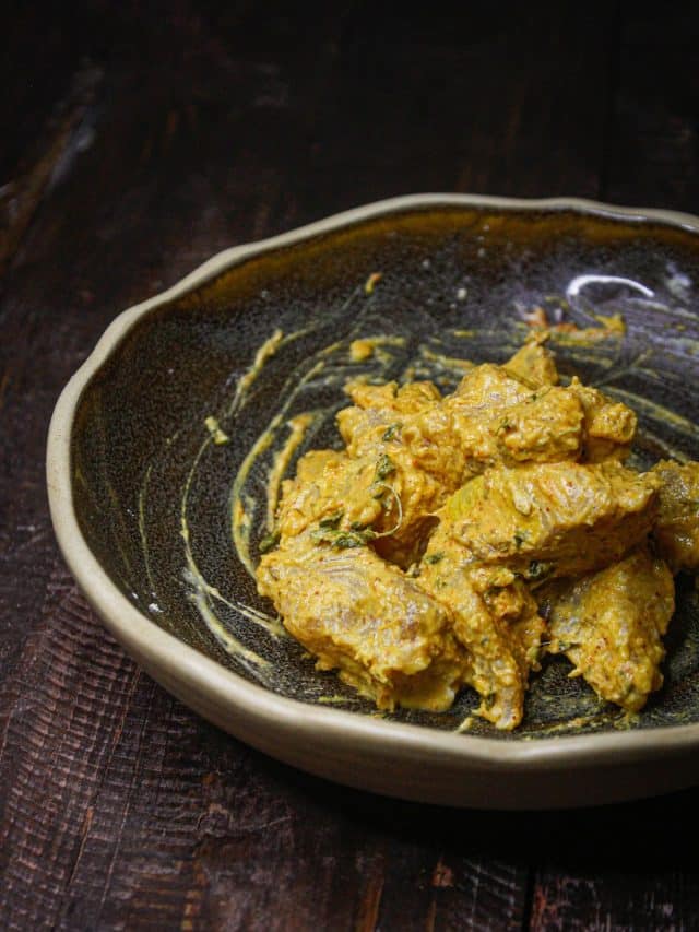 Air Fried Amritsari Fish with Onion Salad and Green Chutney My Dainty