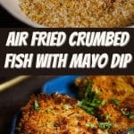 Air Fried Crumbed Fish with Mayo Dip PIN (3)