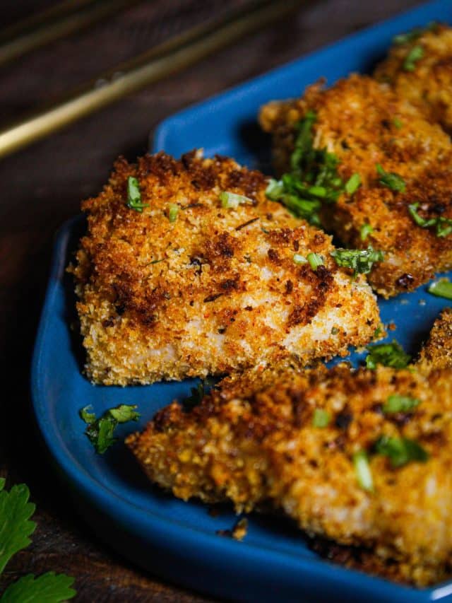 Air Fried Crumbed Fish with Mayo Dip My Dainty Soul Curry