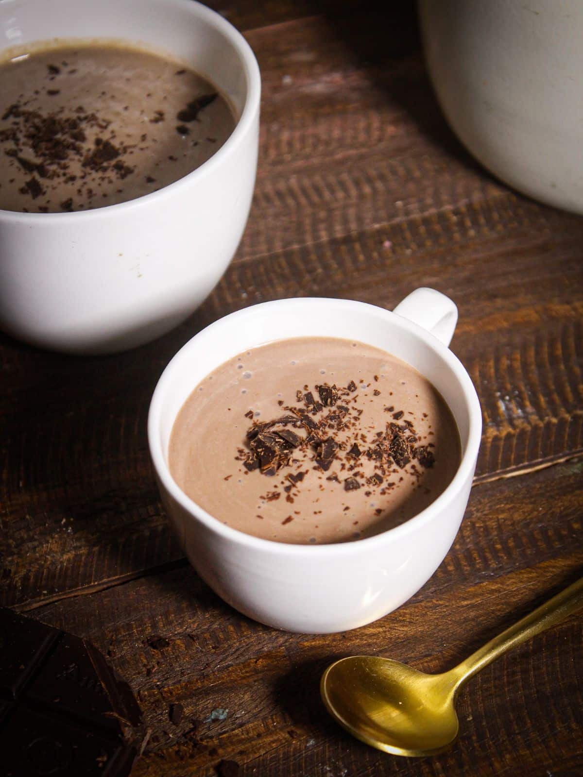 Soft Chocolate Tofu Pudding