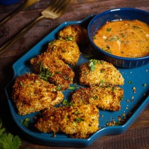 Featured Img of Air Fried Crumbed Fish with Mayo Dip