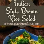 Indian Style Brown Rice Salad PIN (3)