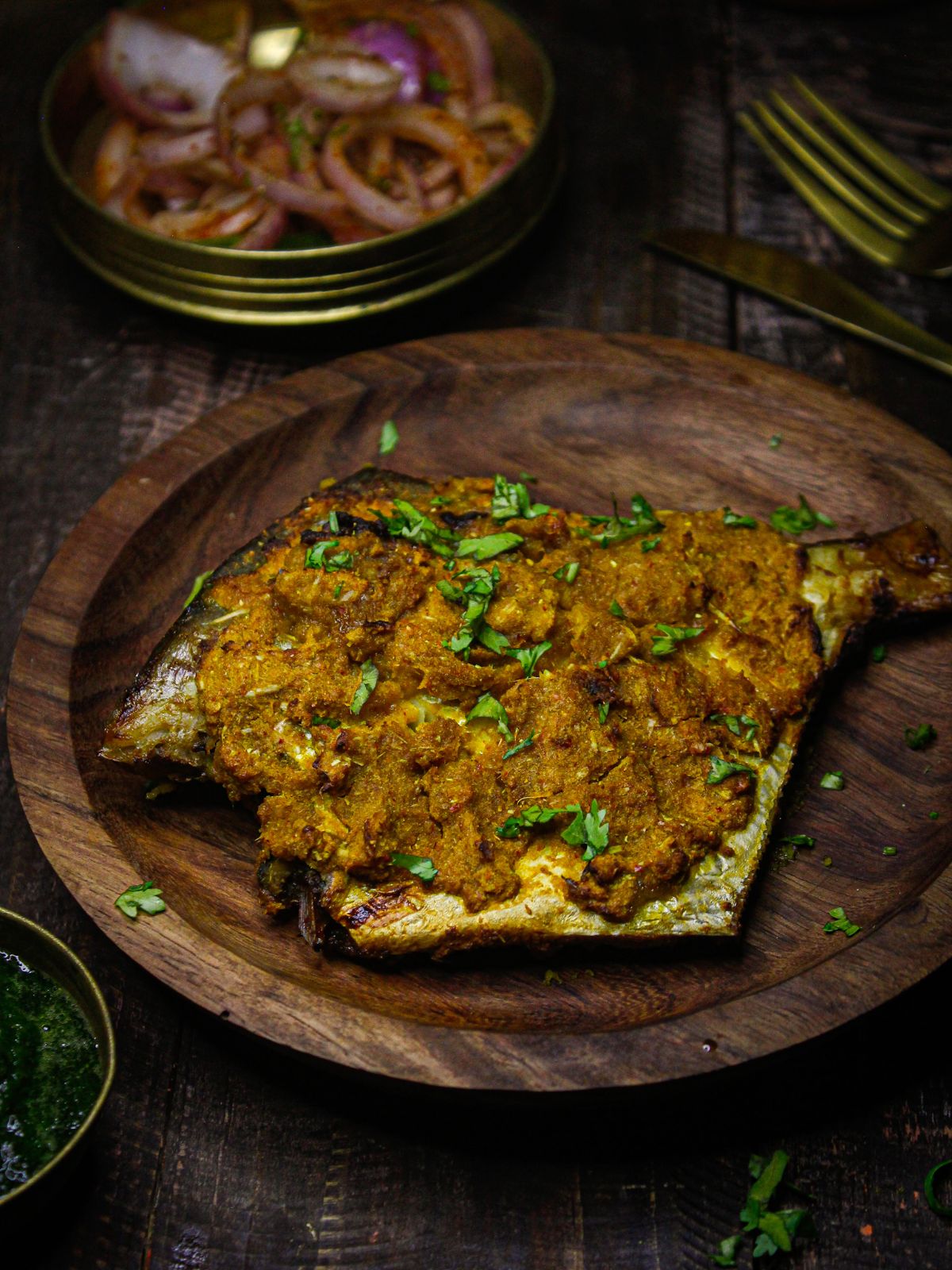 Yummy Kerala Style Air Fried Fish Masala