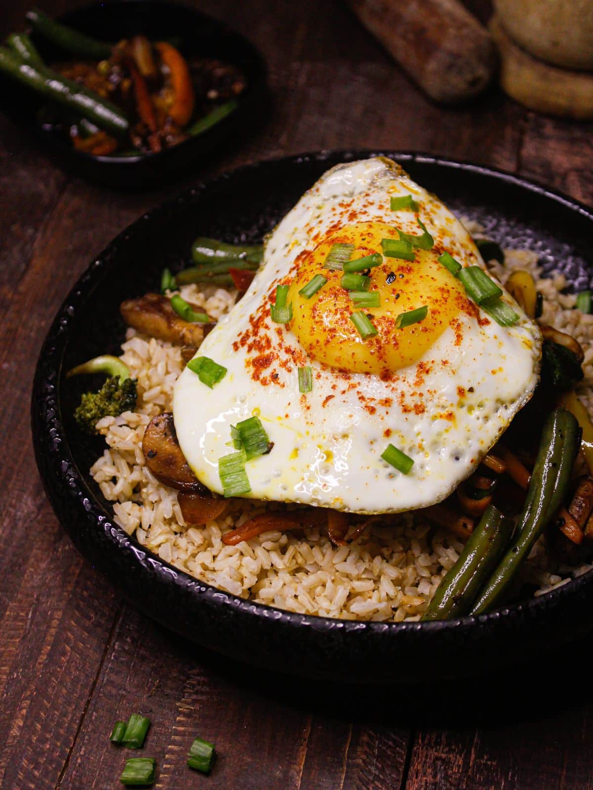 Delicious Stir Fry Brown Rice Bowl