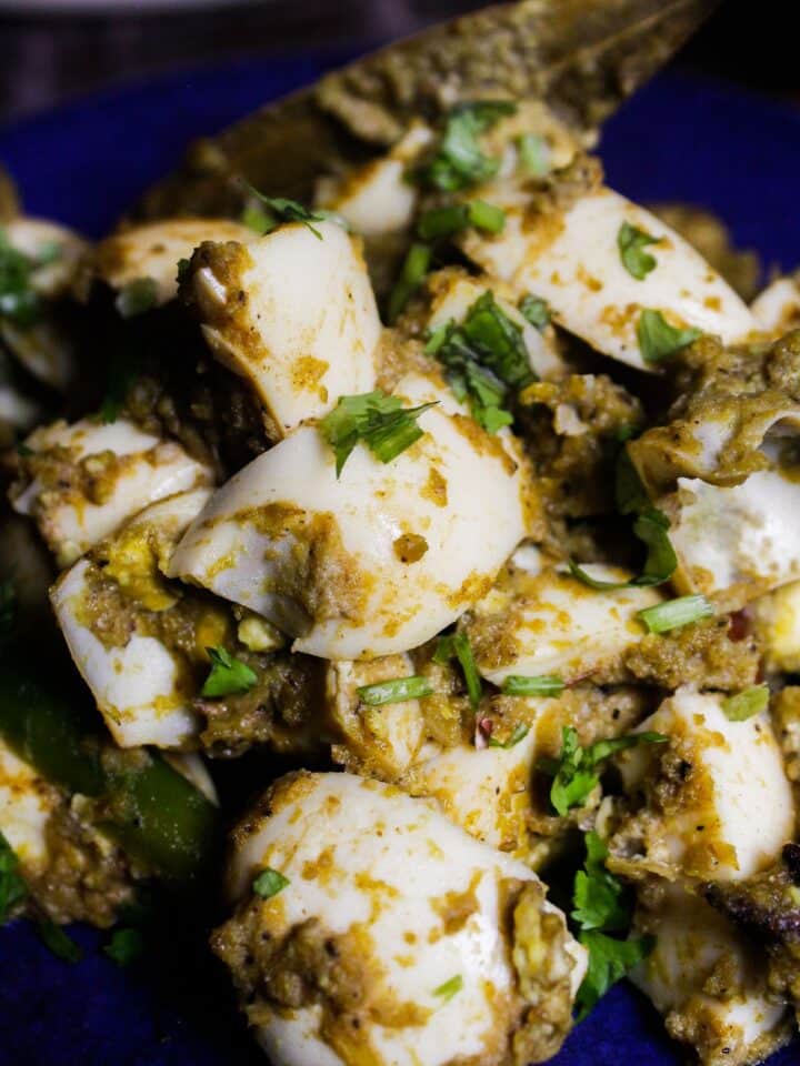 Egg Masala - My Dainty Soul Curry