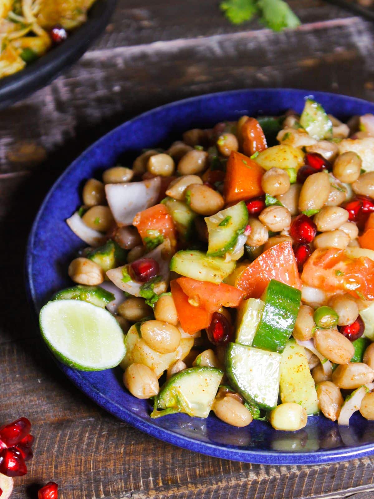 Flavourful Spicy Boiled Peanut Chaat
