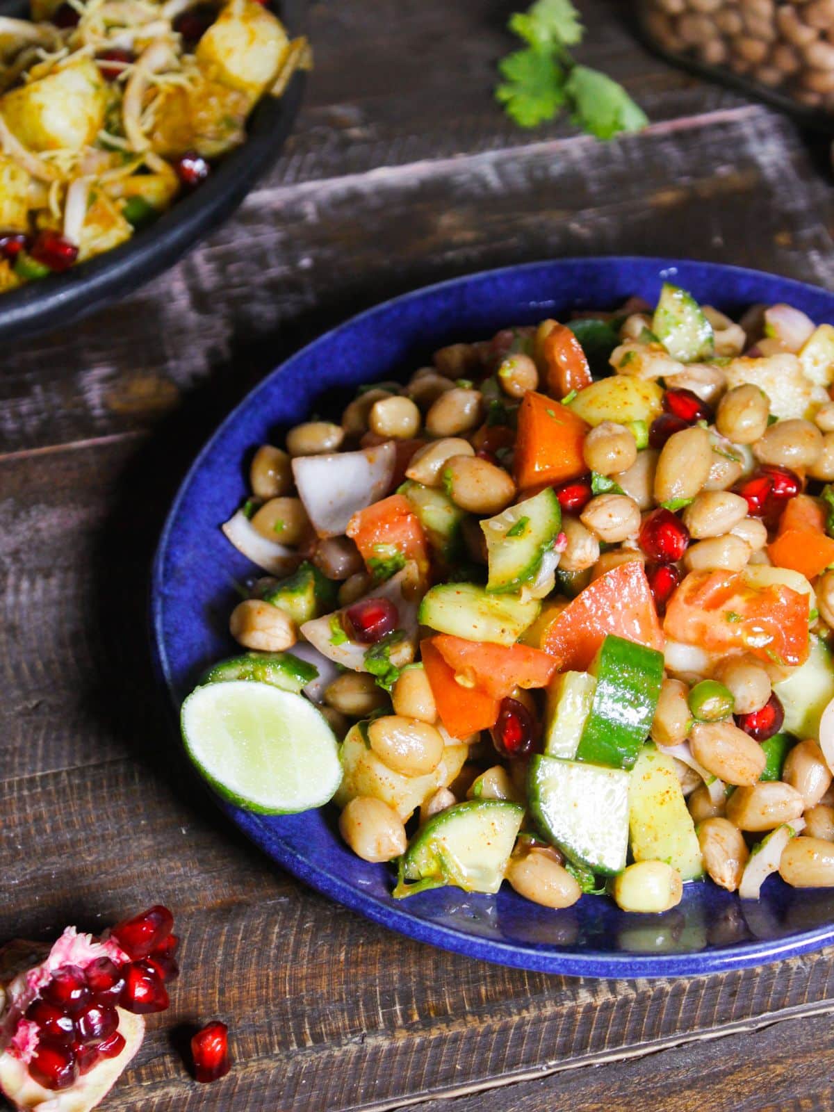 Delicious Spicy Boiled Peanut Chaat