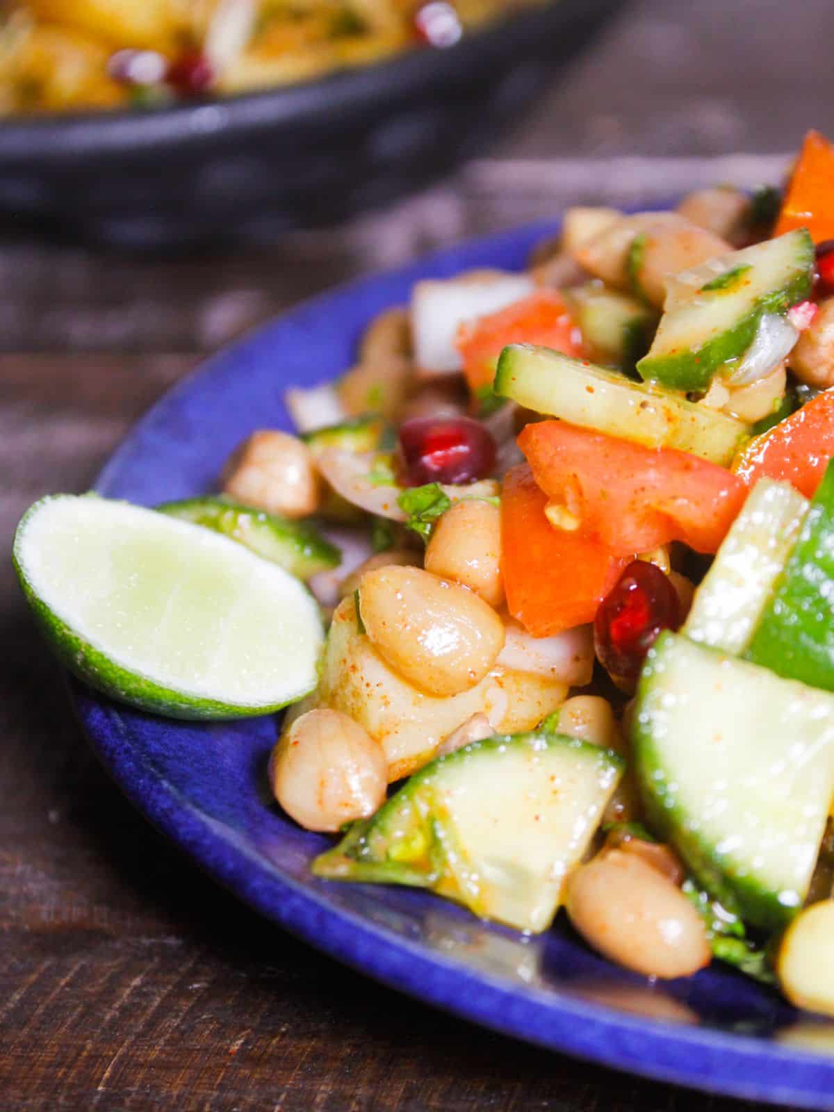 Yummy Spicy Boiled Peanut Chaat