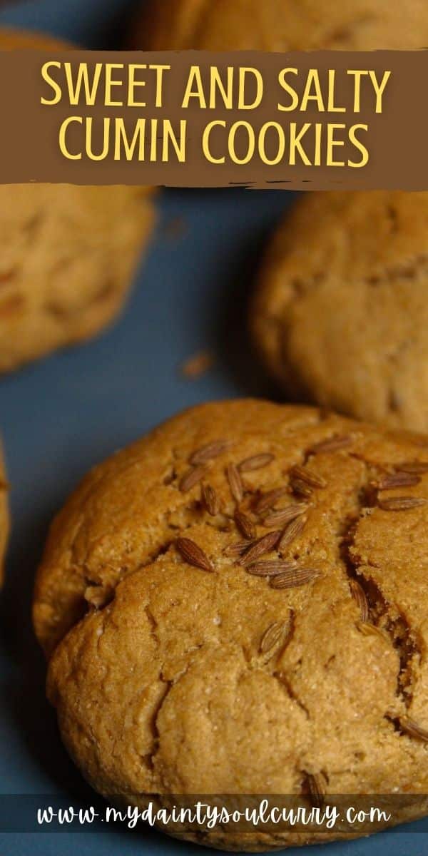 Sweet and Salty Cumin Cookies My Dainty Soul Curry