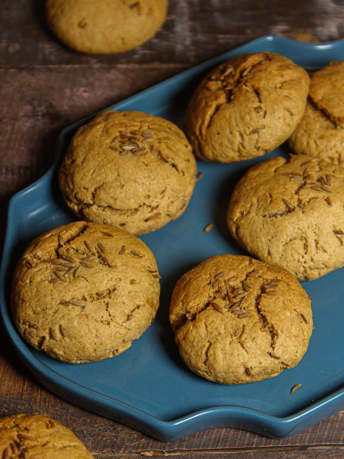 Crisp and crunchy Sweet and Salty Cumin Cookies
