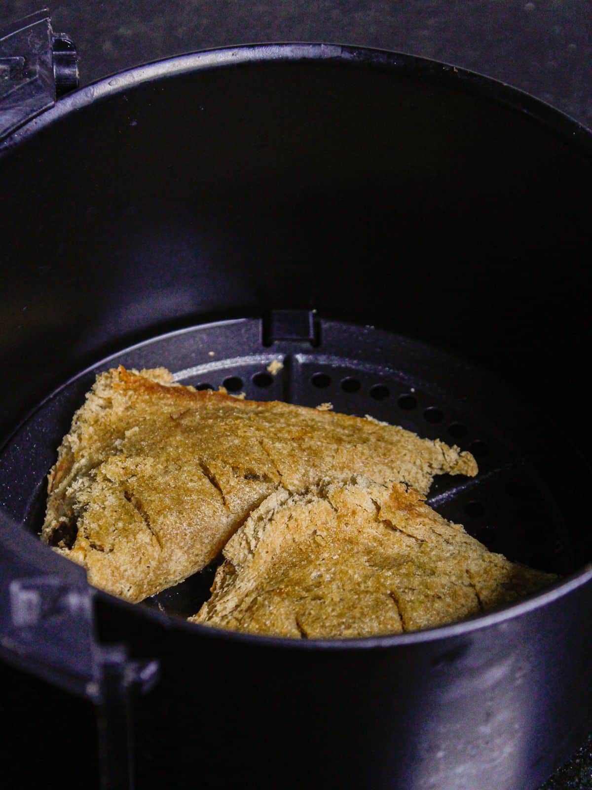 Tasty Easy Air Fried Apple Pie ready to enjoy  