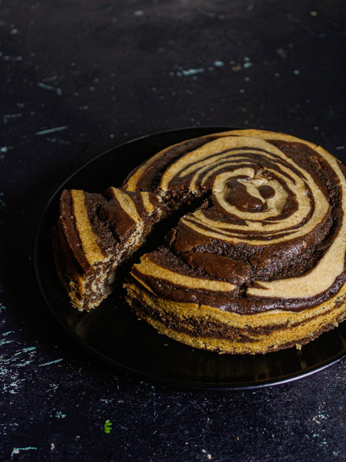 Creamy Healthy Marble Cake