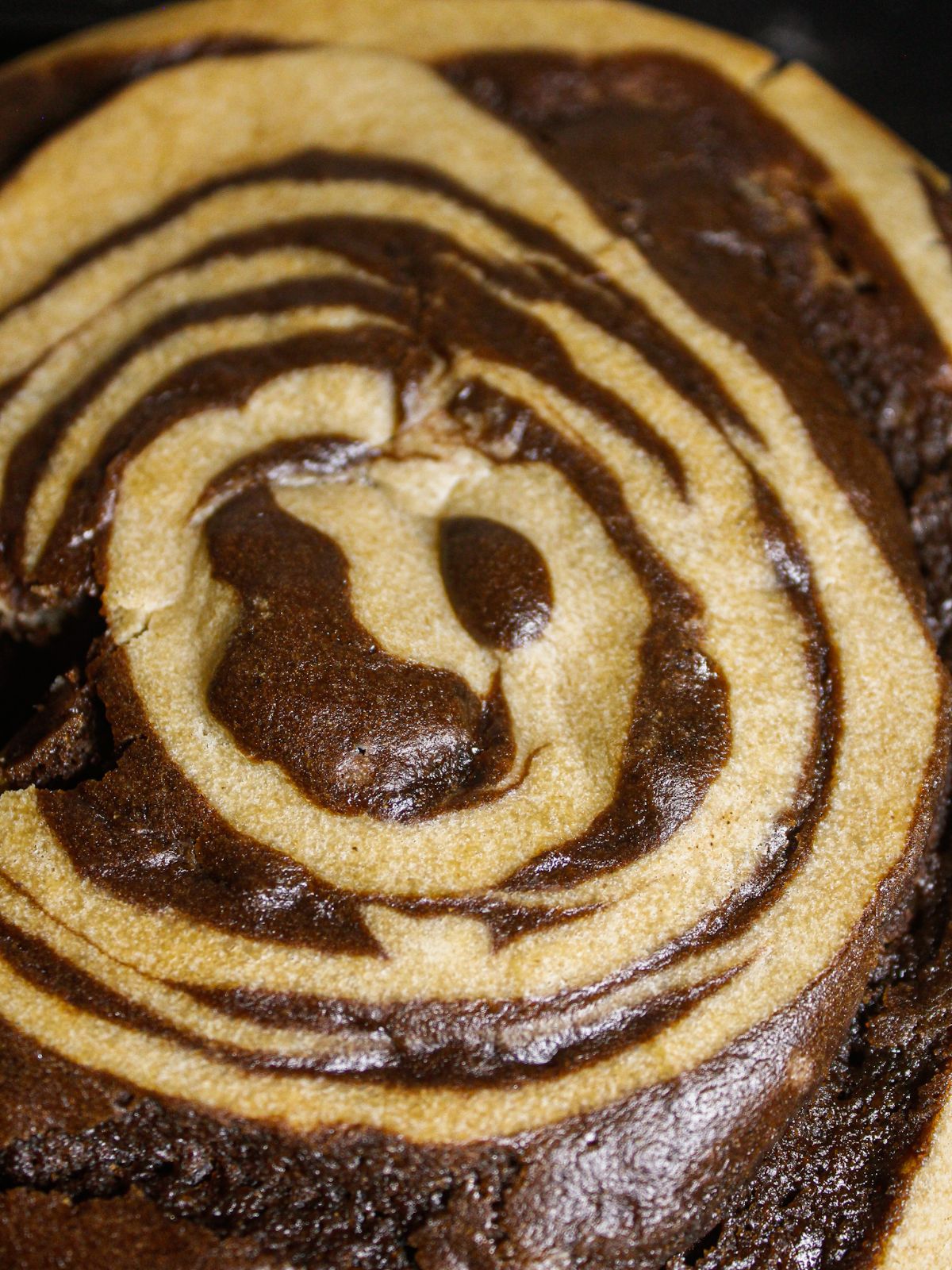 Top view image of Healthy Marble Cake