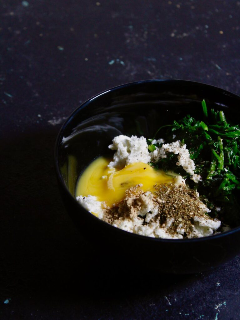 Air Fried Stuffed Chicken Breast with Spinach and Feta Cheese My Dainty Soul Curry