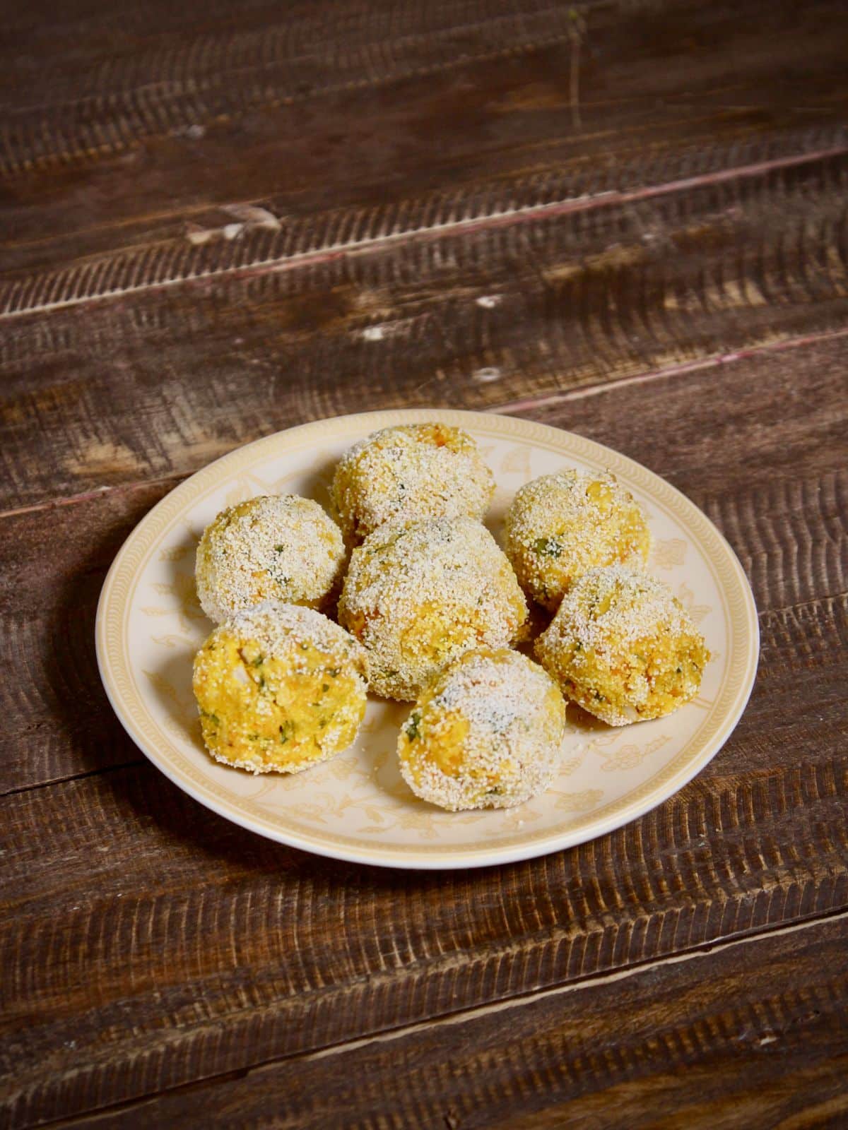 Yummy Air Fried Sweet Corn Vada ready to enjoy 