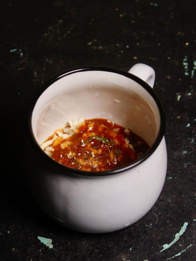 Baked Penne Pasta in a Cup My Dainty Soul Curry