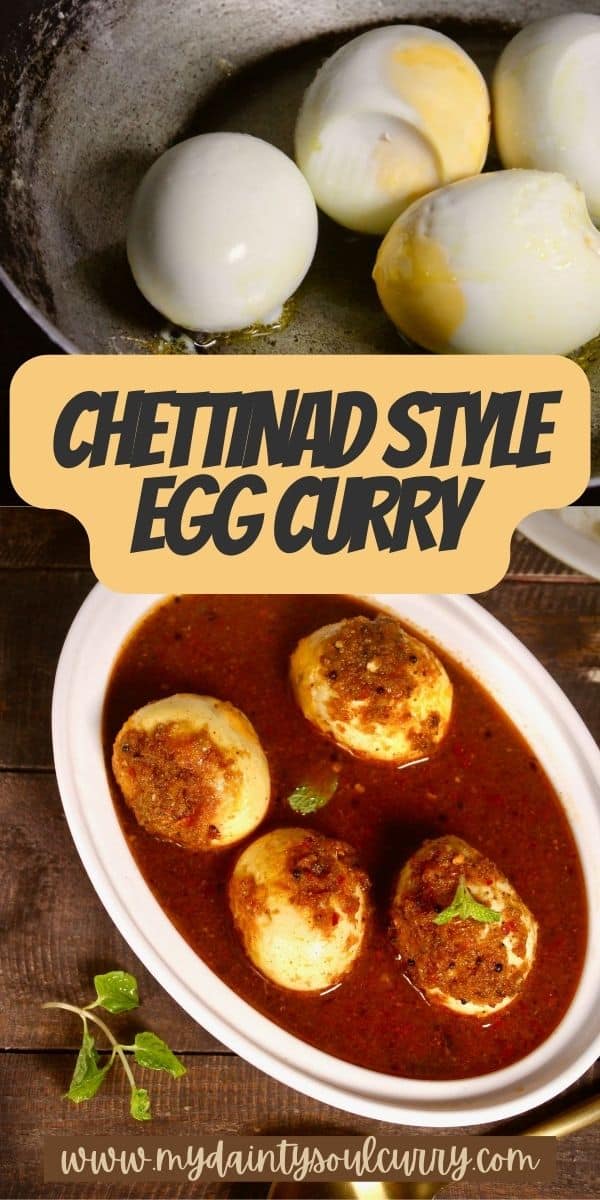 Chettinad Style Egg Curry My Dainty Soul Curry