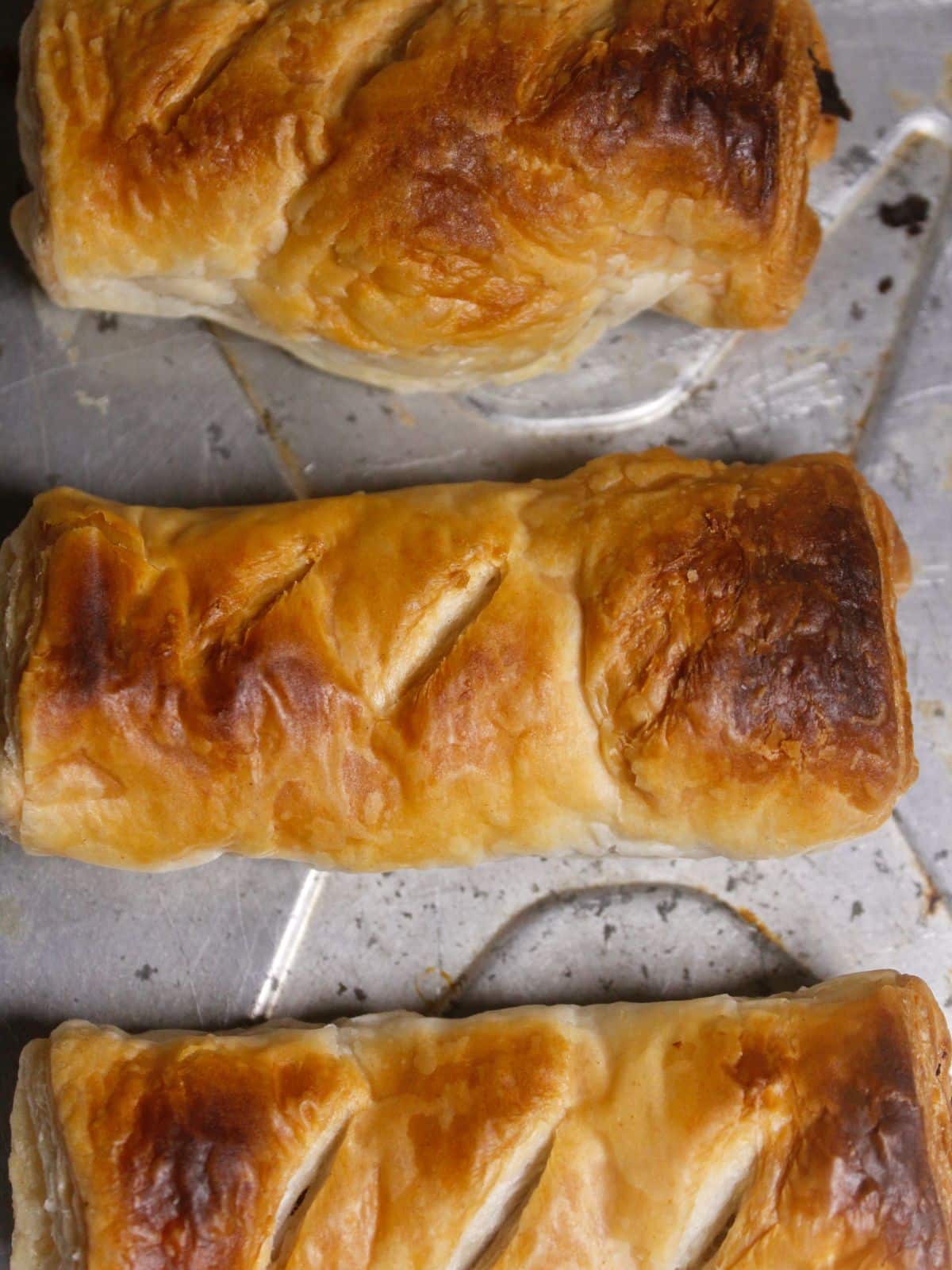 Top view of Coconut Jaggery Puffs