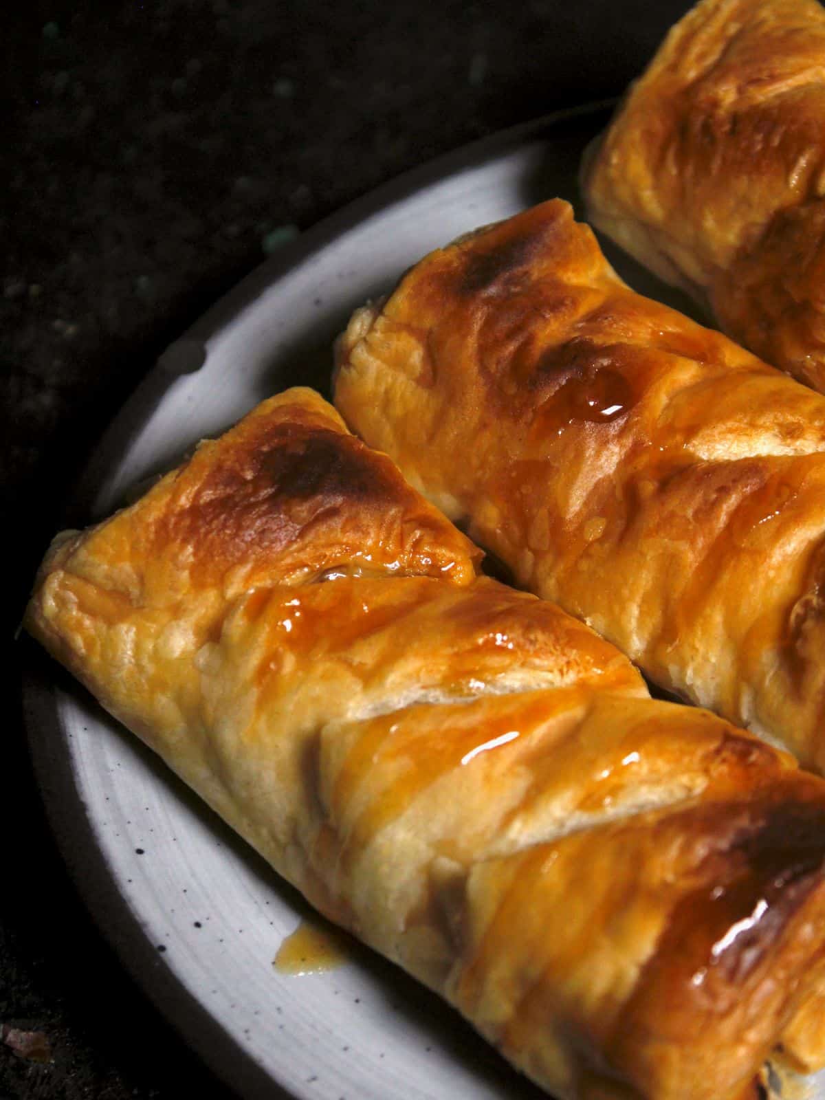 Sweet Coconut Jaggery Puffs