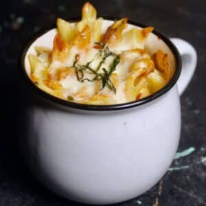 Featured Img of Baked Penne Pasta in a Cup