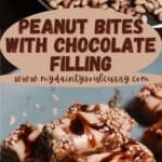 Peanut Bites With Chocolate Filling PIN (2)