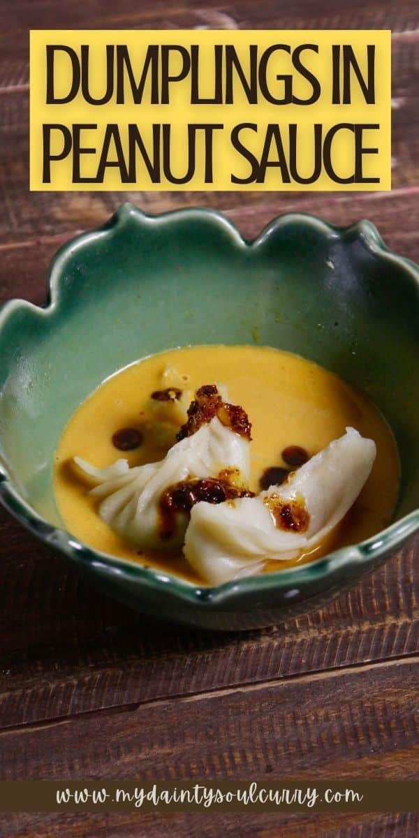 Dumplings in Peanut Sauce My Dainty Soul Curry