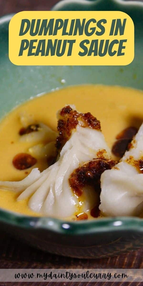 Dumplings in Peanut Sauce My Dainty Soul Curry