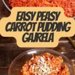 Easy Peasy Carrot Pudding Gajrela PIN (3)