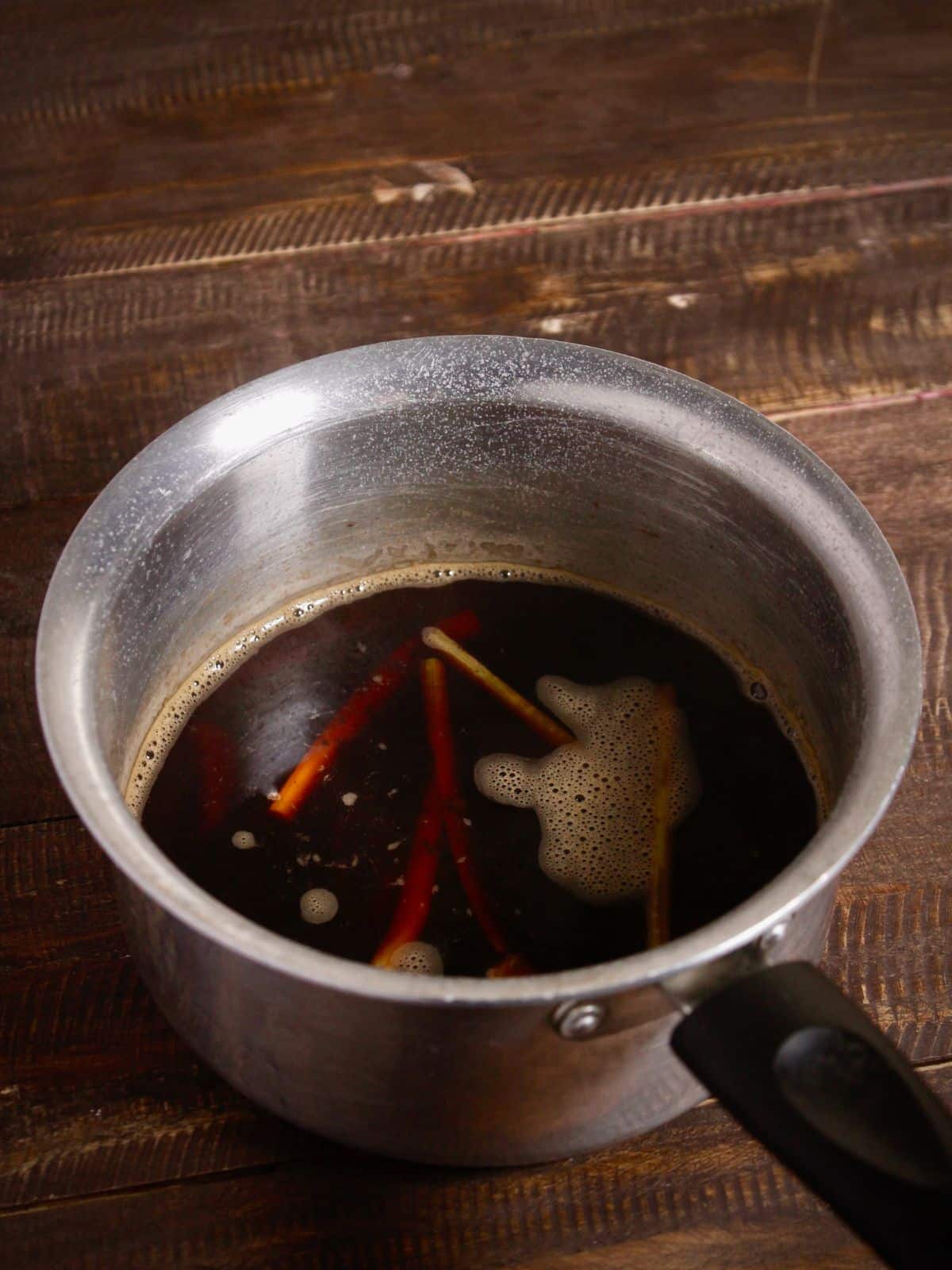 add jaggery to the pan 