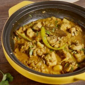 Featured Img of Banana Stem Chicken Curry