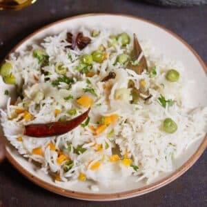 Featured Img of One Pot Ghee Vegetable Pulao