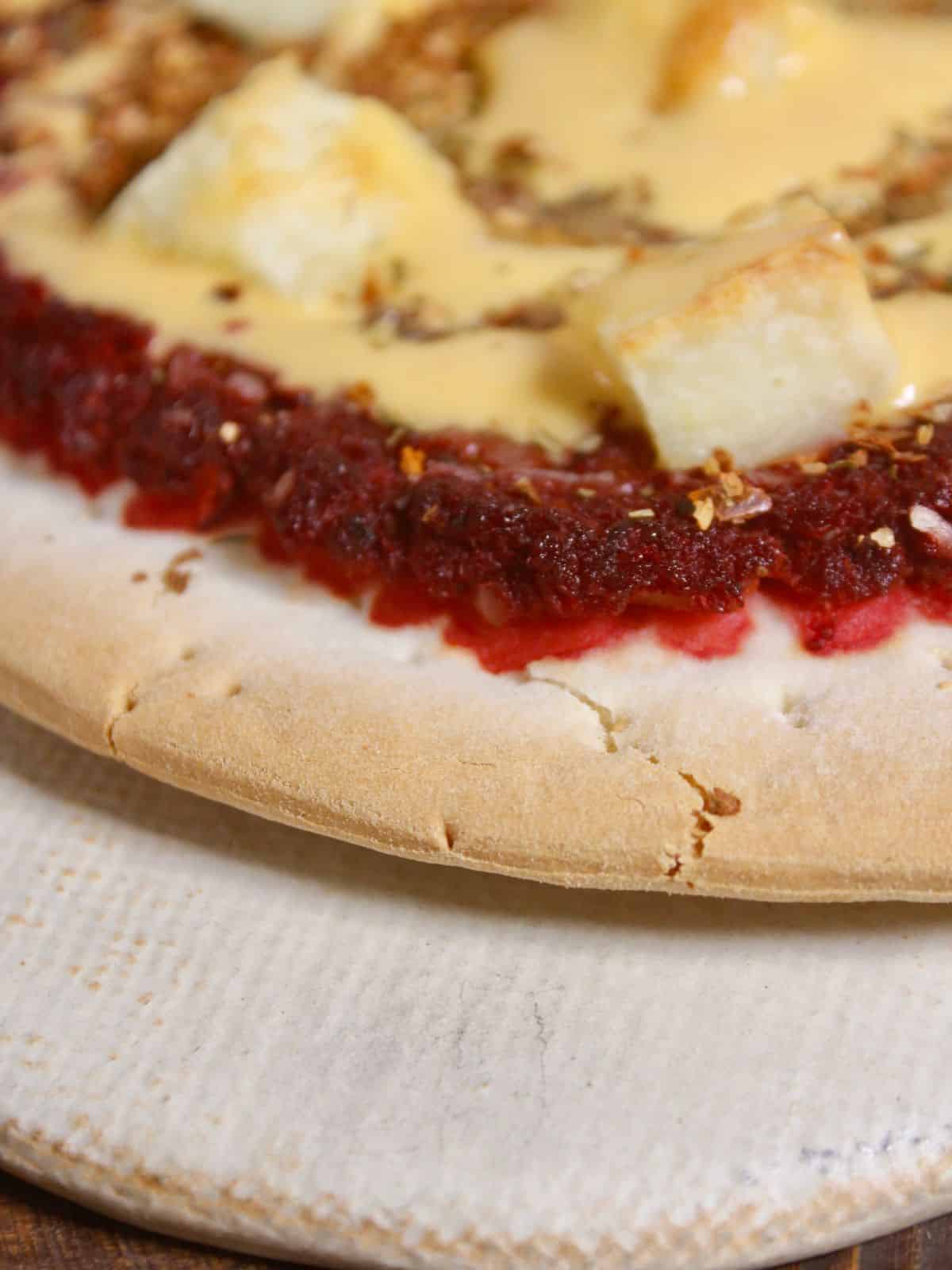 flavorful high fiber pizza