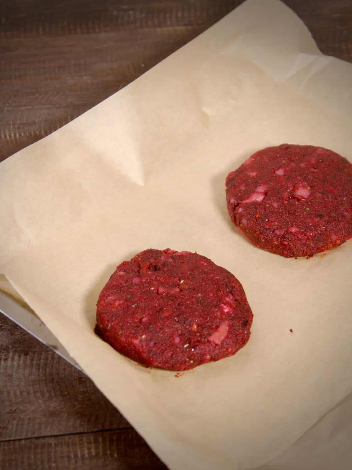 make small small patty out of the mixture 