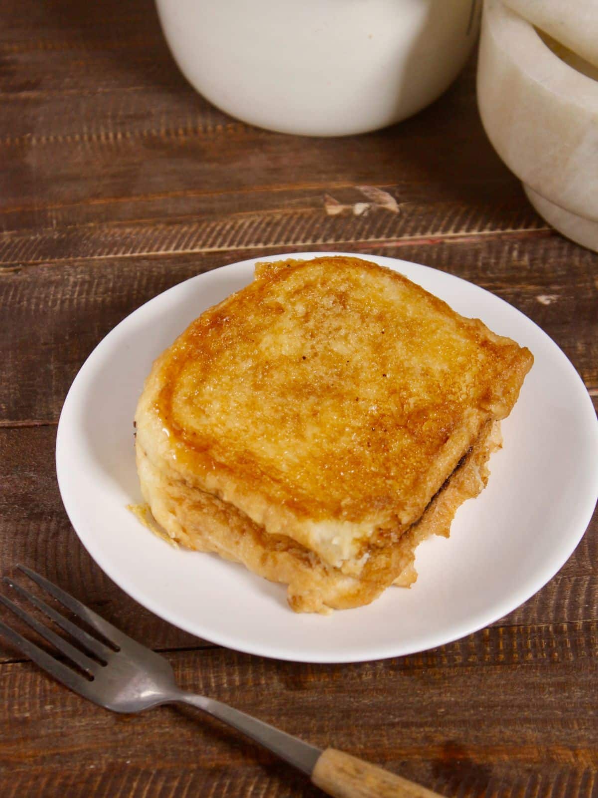 super sweet and delicious milk bread with caramel