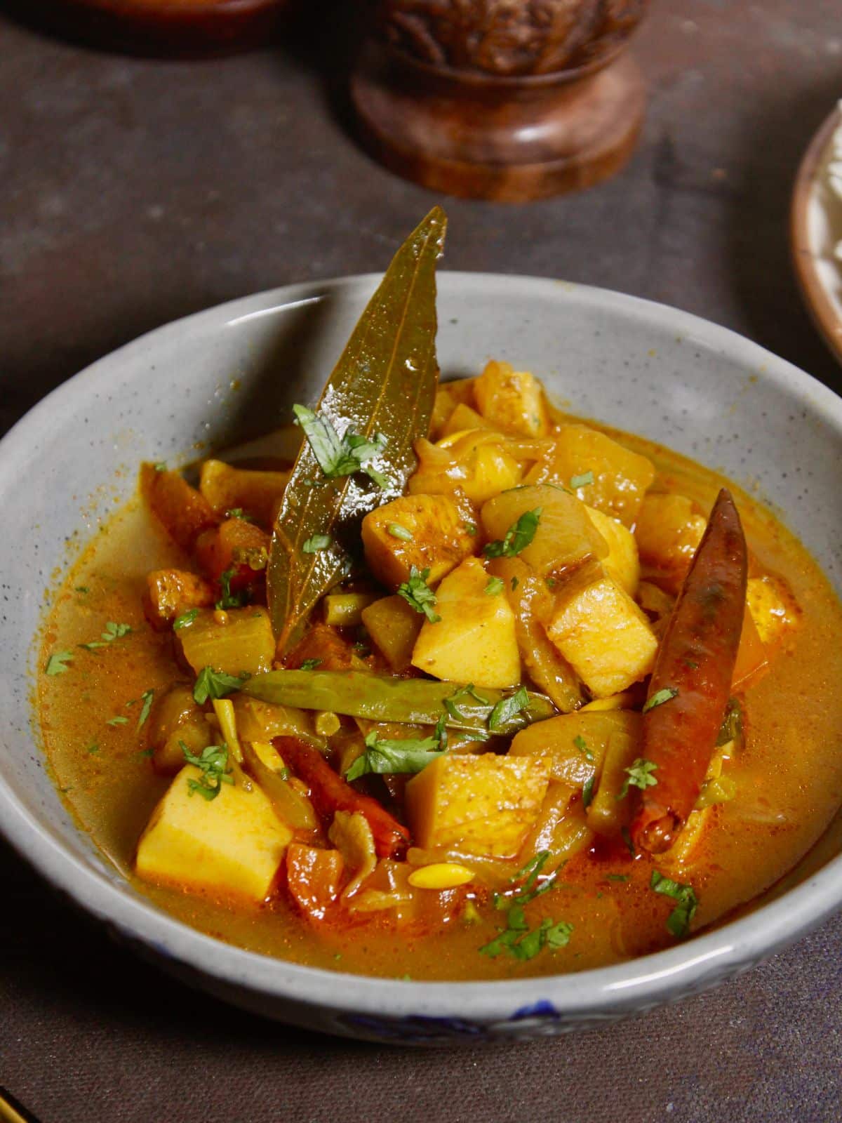 delicious ripened cucumber curry