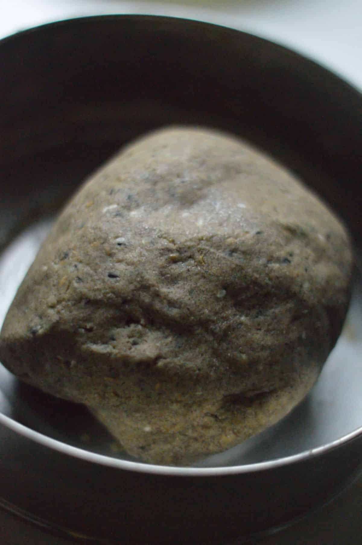 Air Fryer Cracker dough in a bowl.