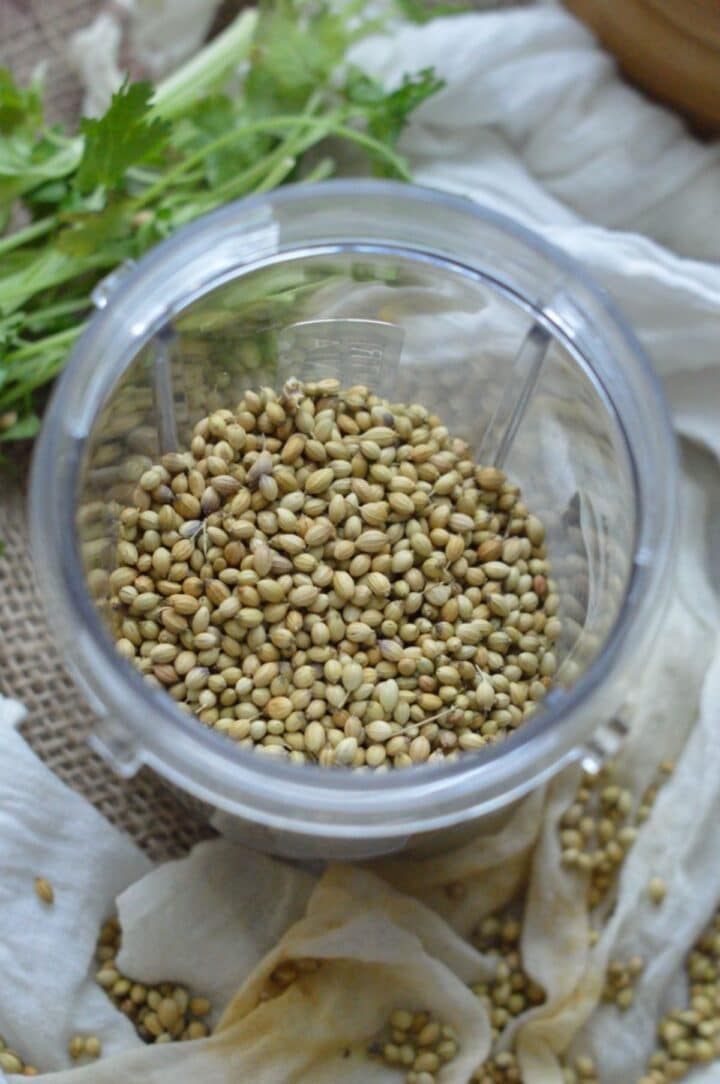 How To Make Coriander Powder My Dainty Soul Curry