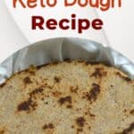 Multi-Purpose Keto Dough Recipe pinterest image.