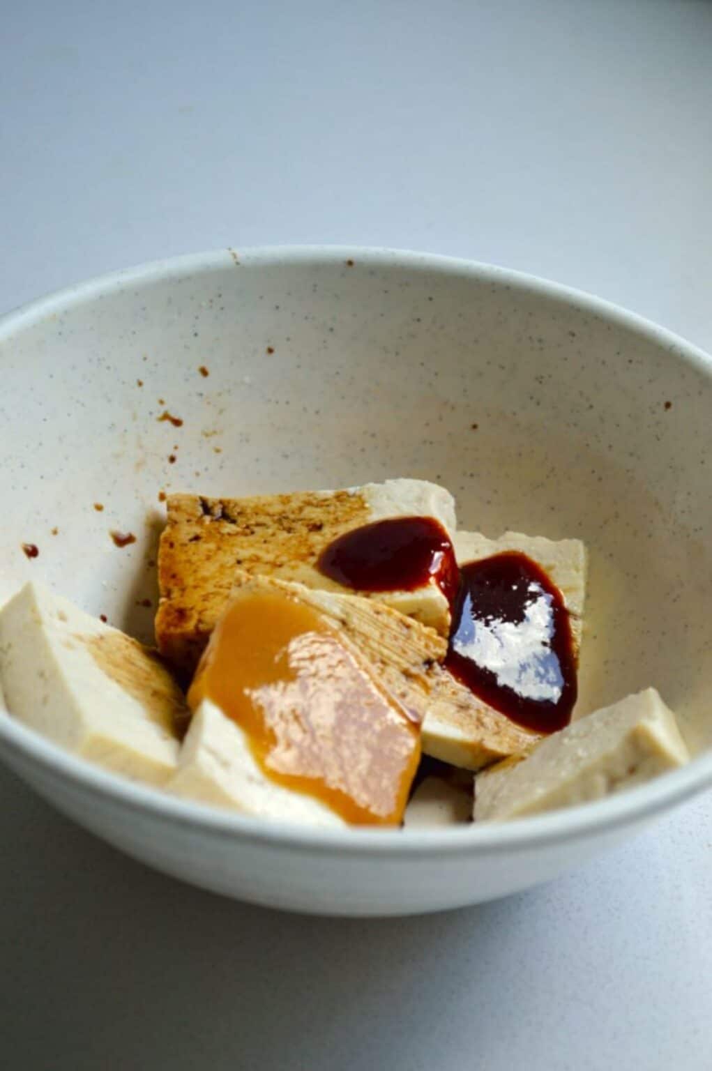 Pan-Fried Sesame Garlic Tofu Recipe - My Dainty Soul Curry