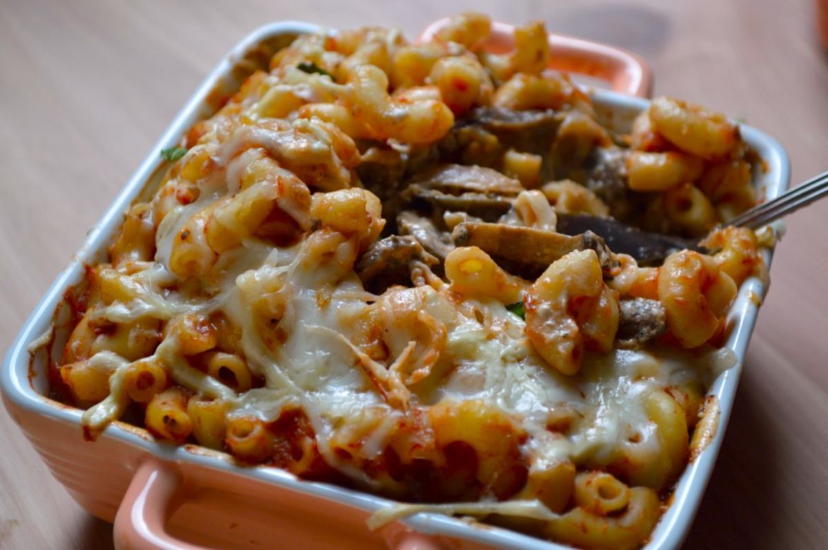 Pasta Eggplant Bake Casserole